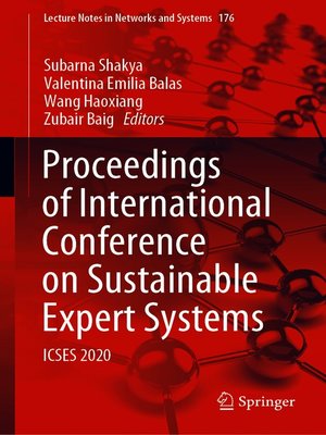 cover image of Proceedings of International Conference on Sustainable Expert Systems